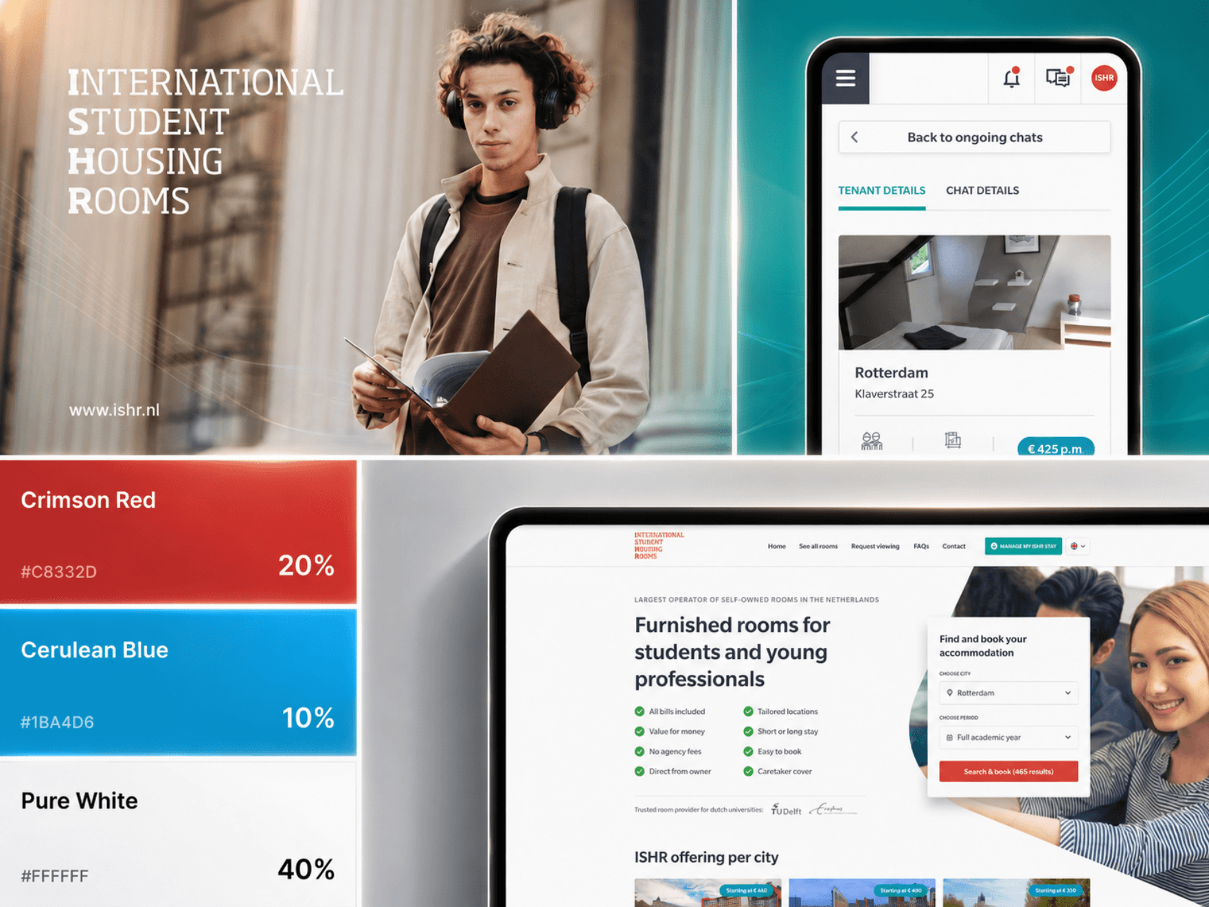 Booking application development in Dubai for ISHR