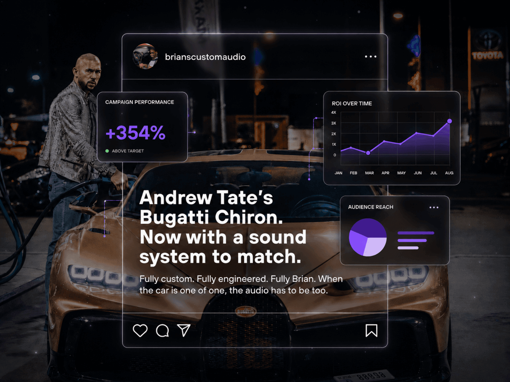 Marketing in Dubai for Brian Custom Audio