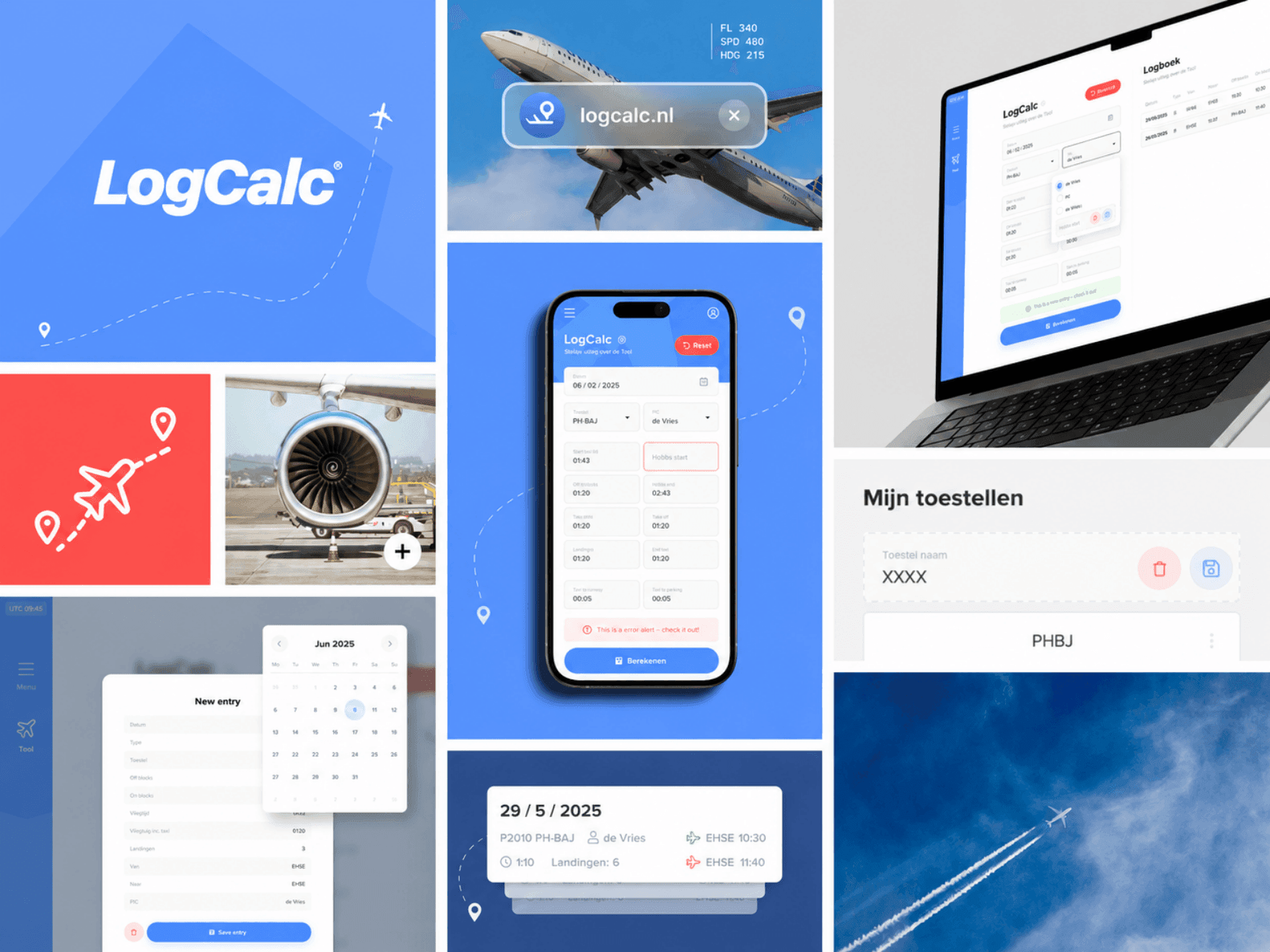 AI web application development in Dubai for LogCalc